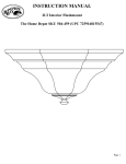 Hampton Bay EJ8014 Instructions / Assembly