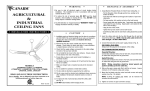 CANARM CP48HPWP Instructions / Assembly