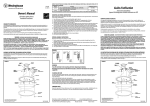 Westinghouse 6401200 Instructions / Assembly