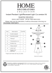 Home Decorators Collection 0507130220 Instructions / Assembly