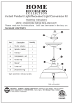 Home Decorators Collection 8188200280 Installation Guide