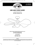 Hampton Bay 36LGM-L Use and Care Manual