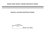 Designers Choice Collection AC14052-OBB Installation Guide