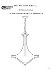 Commercial Electric ESS8913 Instructions / Assembly