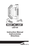 Might-D-Light LED130C Instructions / Assembly