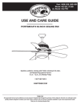 none 82392052805 Use and Care Manual