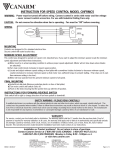 CANARM CNFRMC5 Instructions / Assembly