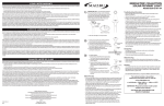 Malibu 8550-3101-04 Installation Guide