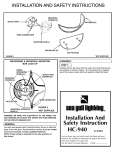 Sea Gull Lighting 49151BLE-962 Installation Guide