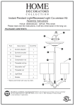 Home Decorators Collection 0888300220 Instructions / Assembly
