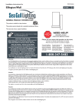Sea Gull Lighting 41585-710 Installation Guide