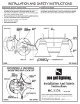 Sea Gull Lighting 49851BLE-782 Installation Guide