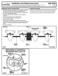Sea Gull Lighting 4411-185 Installation Guide