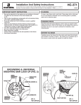 Sea Gull Lighting 41035-962 Installation Guide