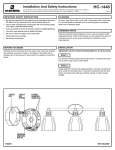 Sea Gull Lighting 44475-962 Installation Guide