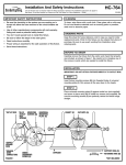 Sea Gull Lighting 49031BLE-71 Installation Guide