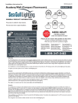 Sea Gull Lighting 44437BLE-962 Installation Guide