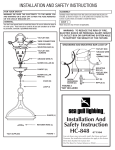 Sea Gull Lighting 65115-962 Installation Guide