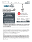 Sea Gull Lighting 65047-715 Installation Guide