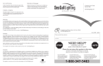 Sea Gull Lighting 65105-965 Installation Guide