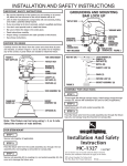 Sea Gull Lighting 69050BLE-962 Installation Guide
