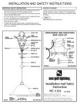 Sea Gull Lighting 65850-965 Installation Guide