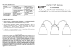 Commercial Electric EFG1393AL-2/BN Instructions / Assembly