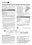 Armacost Lighting SLT60-12VL-1A Instructions / Assembly