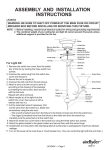 AireRyder LK35454A/C-C Instructions / Assembly