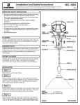 Sea Gull Lighting 65625BLE-962 Installation Guide