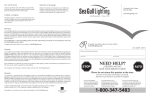 Sea Gull Lighting 65380-965 Installation Guide