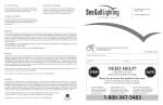 Sea Gull Lighting 51380-965 Installation Guide