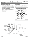 Sea Gull Lighting 44850-782 Installation Guide