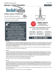 Sea Gull Lighting 31270-839 Installation Guide
