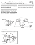 Sea Gull Lighting 40012-773 Installation Guide