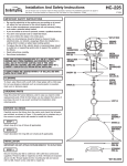 Sea Gull Lighting 66060-782 Installation Guide