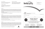 Sea Gull Lighting 31253-758 Installation Guide