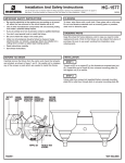Sea Gull Lighting 44626BLE-782 Installation Guide