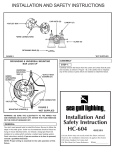Sea Gull Lighting 47251-758 Installation Guide