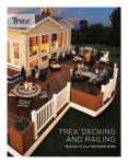 Trex 5449090 Use and Care Manual