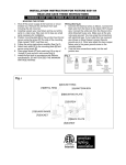 Minka Lavery 6551-84 Installation Guide