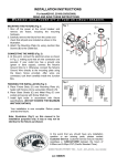 Hampton Bay 25106 Instructions / Assembly