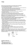 Westinghouse 7705800 Instructions / Assembly