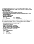 Westinghouse 7705200 Instructions / Assembly