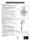 Minka Lavery 3122-301 Installation Guide