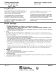 Aspects HTP118SNSCT-CR Installation Guide