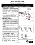 Minka Lavery 71163-143C Instructions / Assembly