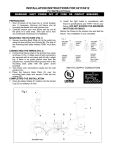 Minka Lavery 6212-77 Installation Guide