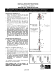 Minka Lavery 1541-77 Instructions / Assembly