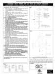 Minka Lavery 4350-593 Instructions / Assembly